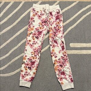 OshKosh B'gosh Pink Floral Kids Joggers
